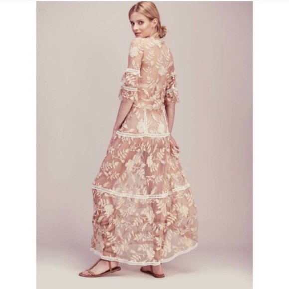 For Love & Lemons Emelia Top & Maxi Skirt Boho Set - Picture 6 of 16